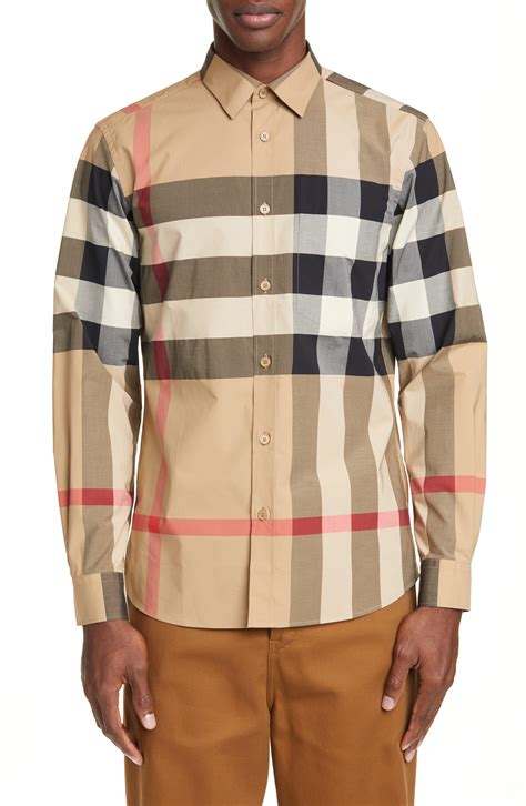 burberry button downs|Burberry button up men's cheap.